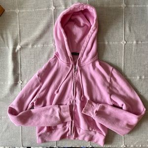 Pink Brandy Melville Crystal Jacket